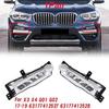 Compatible Right Front LED Daytime Running/Fog Light for 17-19 BMW X3/X4 (Part No. 63177412528)