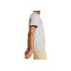 Timberland Color Block Collar Logo Print Short Sleeve T-Shirt Men Tops Gray A2B86052