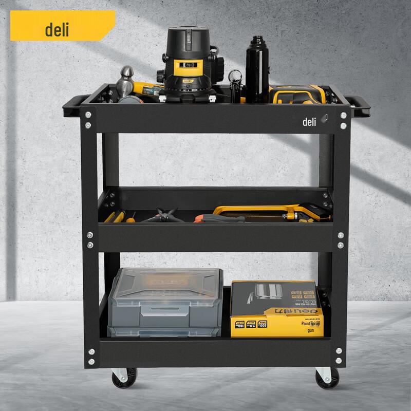 Deli 3-Tier Multifunctional Tool Cart