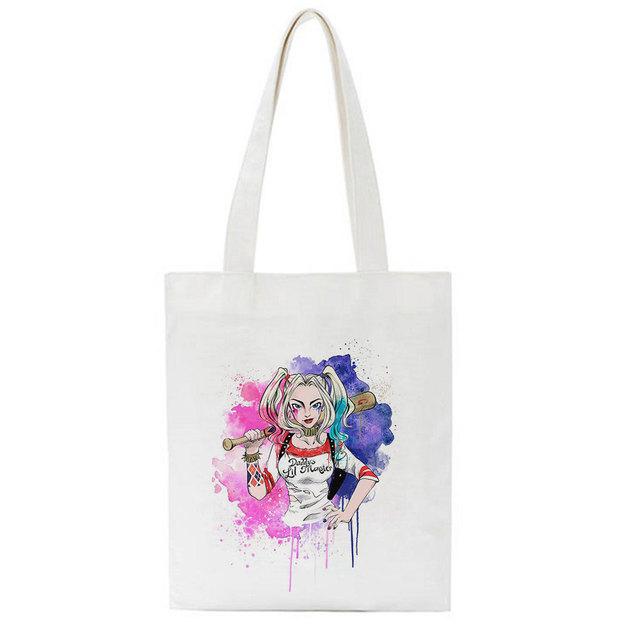 Geantă de pânză cu umăr Anime High Street Y2k Hip Hop Moda adolescent școală Tote Gotic Capacitate mare Punk Fun Emo Kpop Genți pentru femei