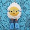 New Model JC fun Plush Toy, Small Cherry Charm, Little Turtle Plush Toy, Croissant, Little Penguin JC Bag Charm