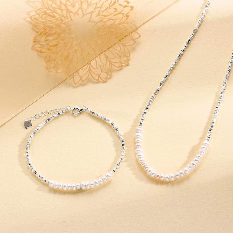 A Few Baroque Pearl Bracelets Women's Light Luxury Niche Exquisite High Sense Internet Celebrity Beads Bracelet Jewelry