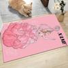 Custom Name Witch Princess Adventure Carpet Rug Customizable Soft Washable Anti-Slip Home Living Room Sofa Mats Personalized Rug. 0909336