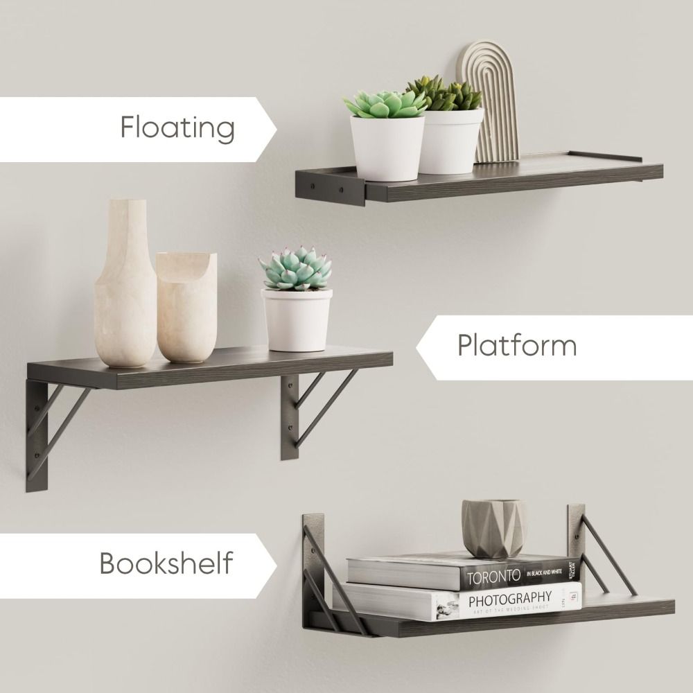 Sturdy Floating Shelves Save Space Floating Shelves for Wall Simple Storage Rack Wall Decor
