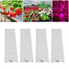 Cabinet Plant Grow Light 35W Full Spectrum 3H 9H 12H Timer Ultra Thin Panel LED Grow Lamp For Indoor 100-240V US Plug