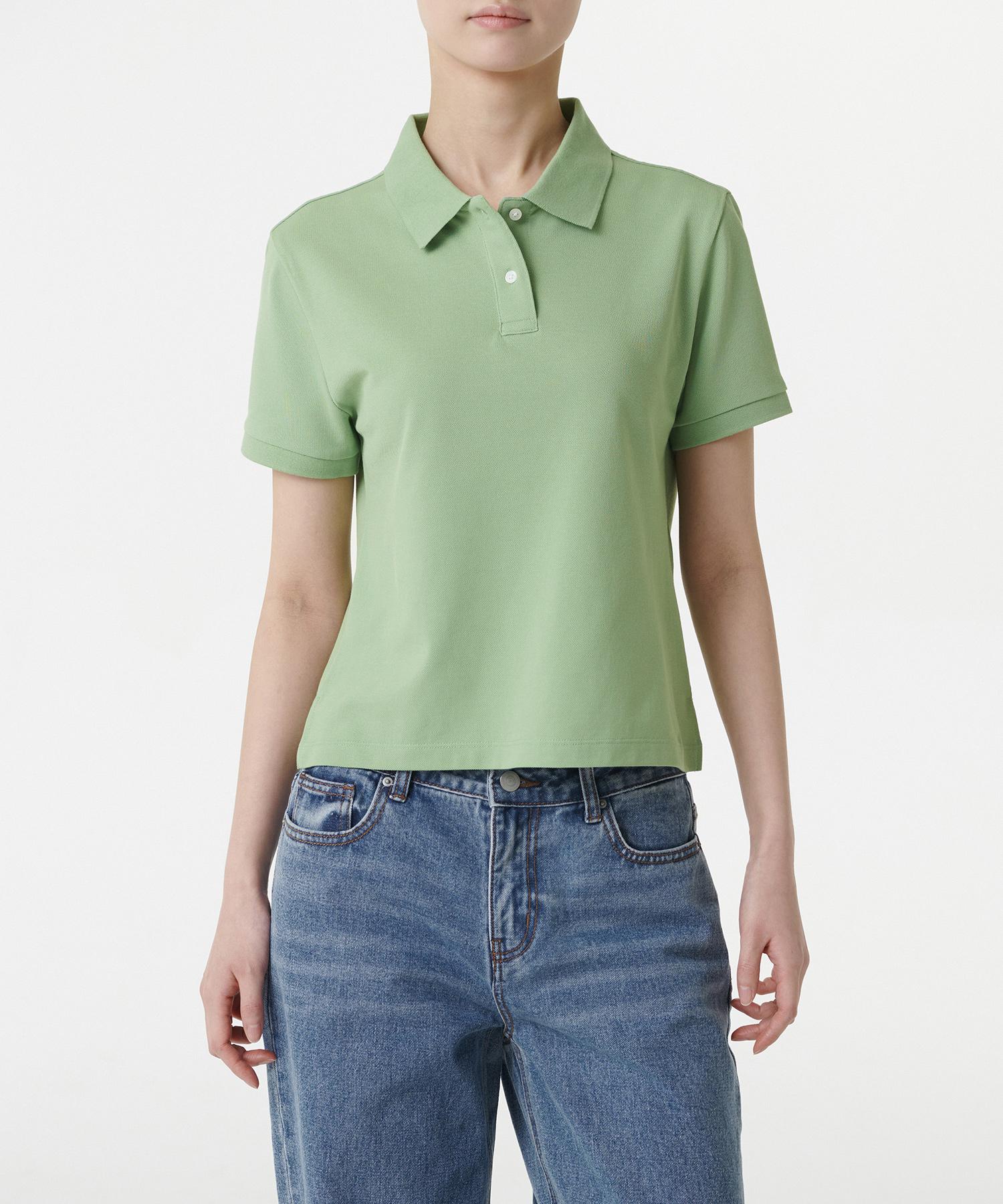 Women S Pique Polo Shirt [Apple Mint] Apple Mint/Xs