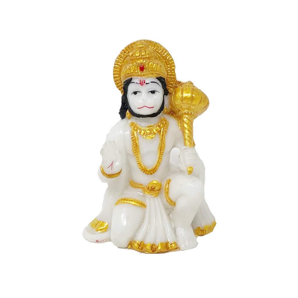 @Hanuman White Marble Idol for Home & Office UKU1-80%OFF
