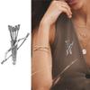Unique Design Vintage Arrows Theme Brooch Retro Quiver Pin Alloy Fashion Accessory Suitable For Casual Formal Wear