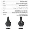 Bicycle Saddle Hollow Breathable Soft Seat Cushion MTB Shock Absorbing Non-Slip Leather Road Bike Lightweight Saddle