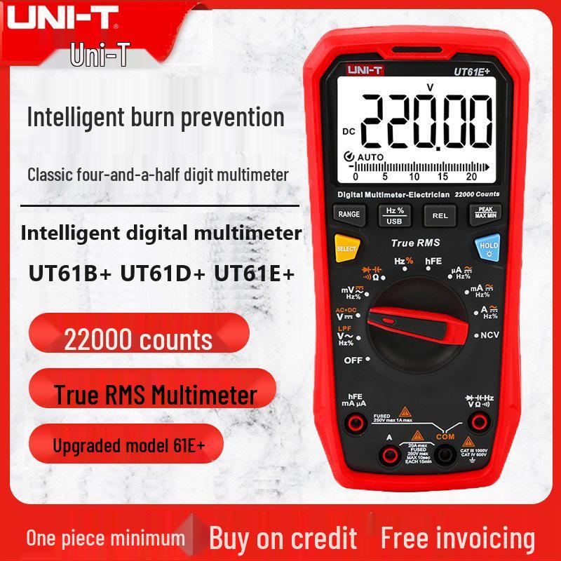 Uni-T UT61 Series Burn-Proof Bluetooth Multimeter for Professional Use