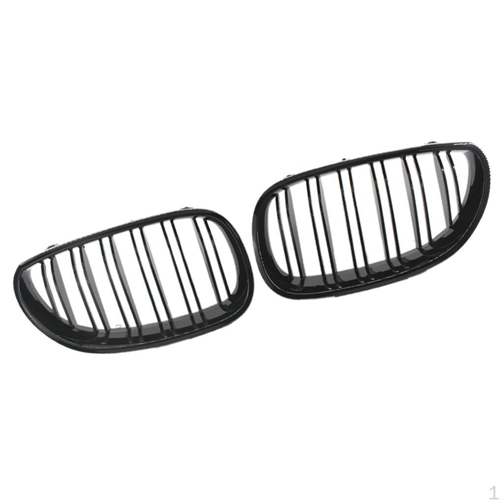 

Gloss Black, Front Grille Assembly for E60 03-10 # 51712155447