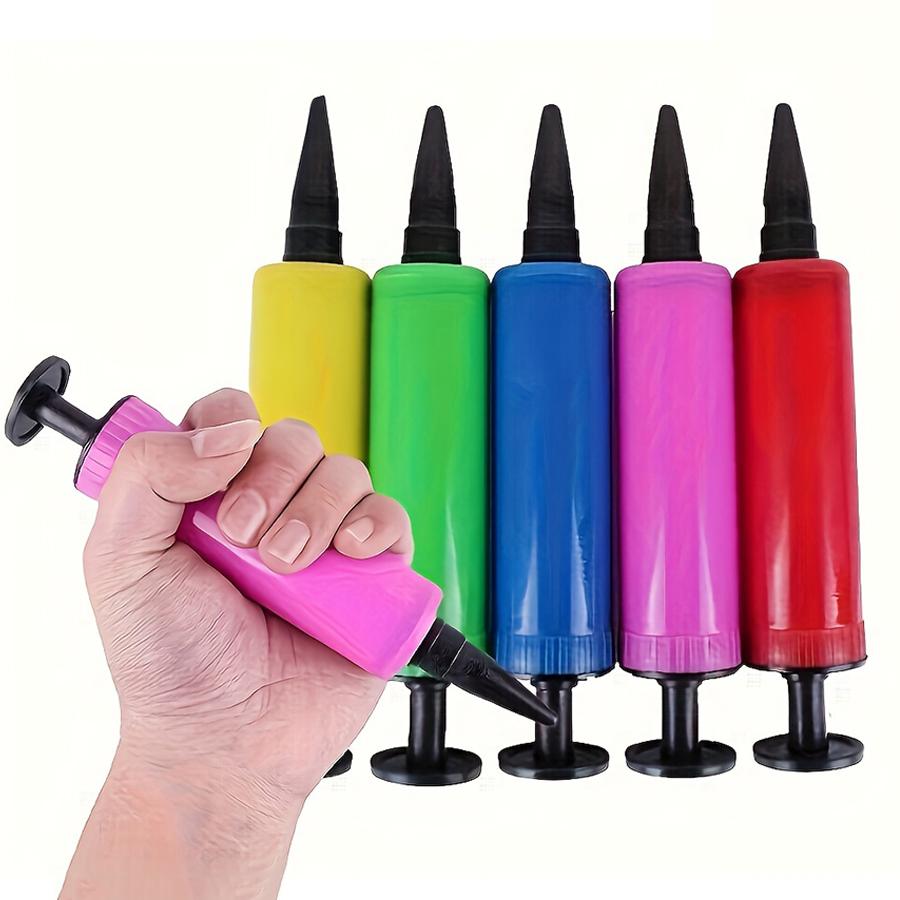 4/8pcs 17.5cm Manual Mini Plastic Balloon Pump for Various Inflatable Balloon Holiday Party Balloons Inflation Accessories