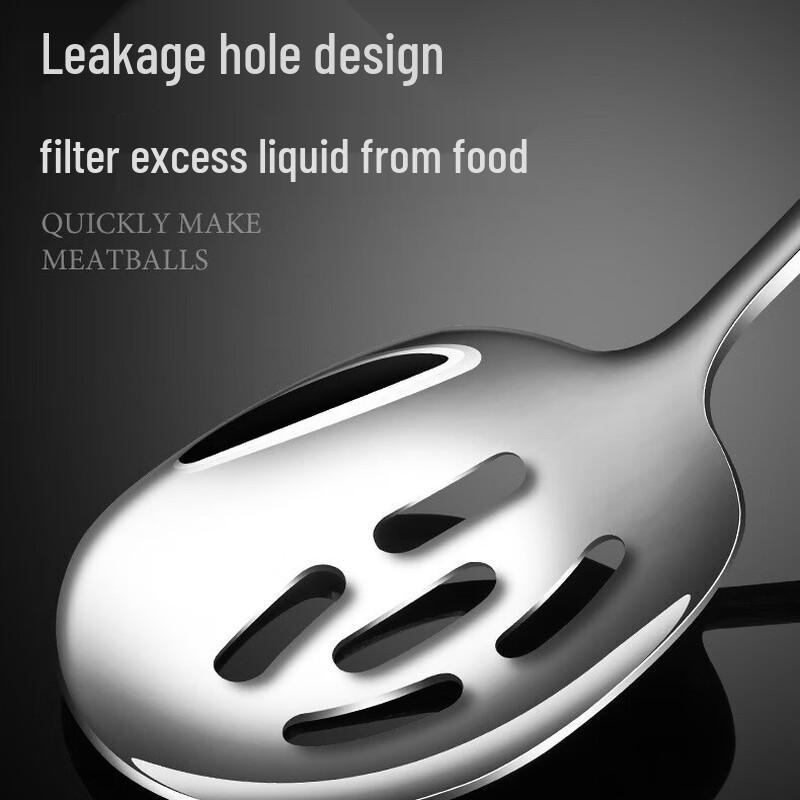 Щелевые сервировочные ложки из нержавеющей стали 304 (Набор из 3 шт.)