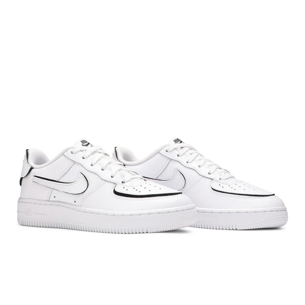 Nike Air Force 1 / 1 Grade School 'Cosmic Clay' (Unisex) White / Black / Cosmic Clay / White Kids' Skateboarding Shoes CT3840 100