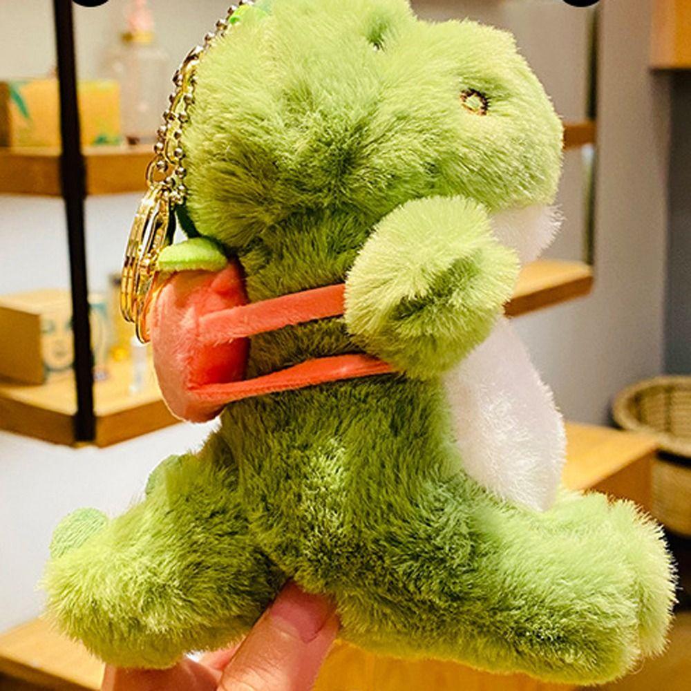 Avocado Backpack Dinosaur Plush Doll Keyring Carrot Dinosaur Plush Pendant  Bag Pendant
