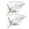 Multi-Functional Cleaning Basket Fruit Cleaning Bowl With Strainer Container Kitchen Rinser Vegetable Washing Filter Bowl 2p