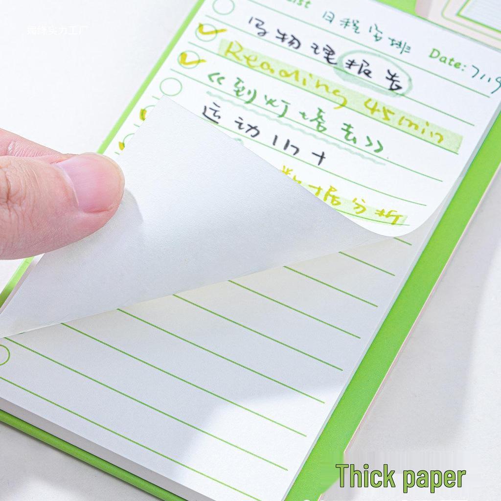 High-Value Stand-Up Sticky Note Pad for Elementary Students - Tearable Non-Adhesive Mini Notebook