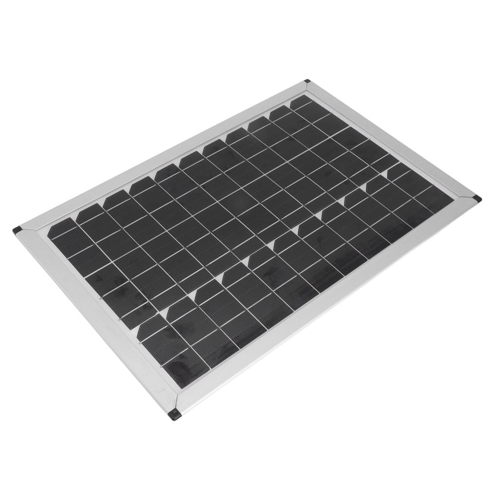 100W 18V Portable Solar Panel Kit 100 Watt 18 Volt Monocrystalline Portable Solar Panel for Automobiles Ships Airplanes