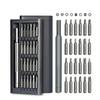 25 In 1 Precision Screwdriver Set Mini Magnetic With 24 Pcs Torx Screwdriver Bits Small Repair Hand Tool Kit For iPhone/PC/Came