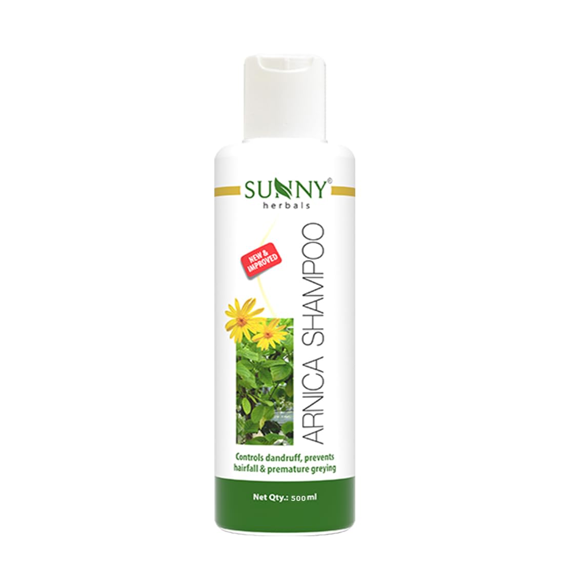 

Шампунь Sunny Herbals с арникой 500 мл, 1 шт. | Контроль выпадения волос, уменьшение перхоти и естественный блеск для всех типов волос