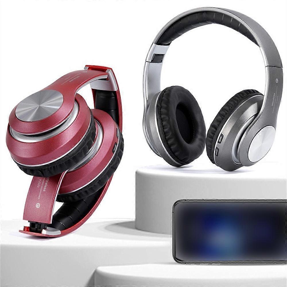 Cuffie Wireless Auricolari Bluetooth Cuffia Ricaricabile con Microfono