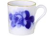 Okura Touen Washi Paper Wrapping: Blue Rose (8211) Mugs, Set of 2