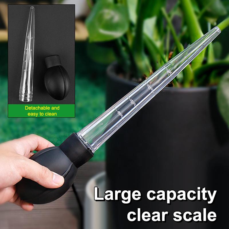 Taşınabilir Bitki Su Giderici Emiş Aleti Plastik Çiçek Saksısı Tepsisi Su Emici Su Pompalamalı İşlemci 30ML Su Emme