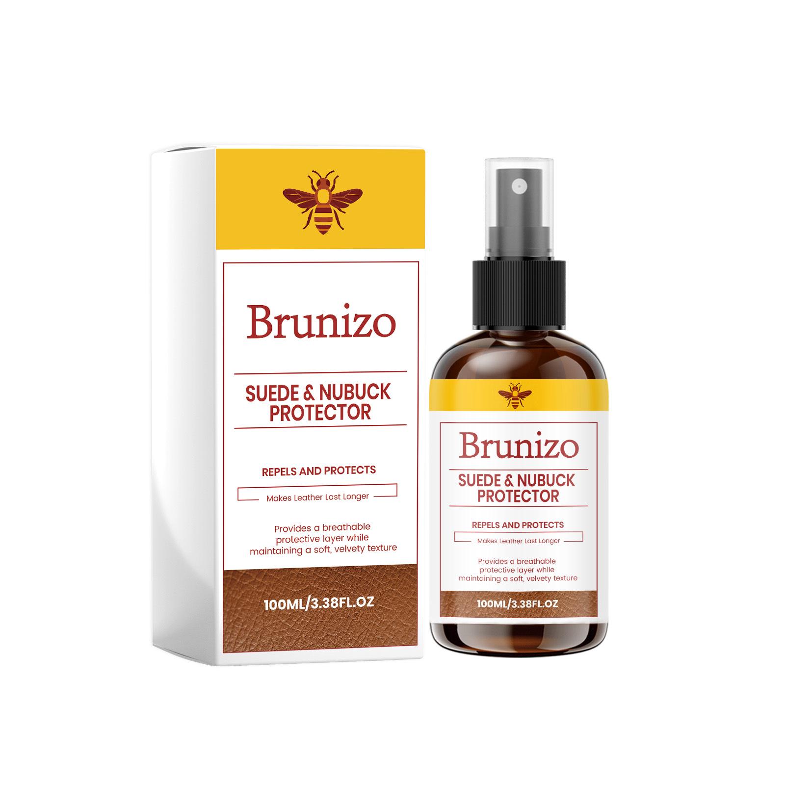 Brunizo Suede & Leather Care Spray for Clothing, Shoes, and Sofas