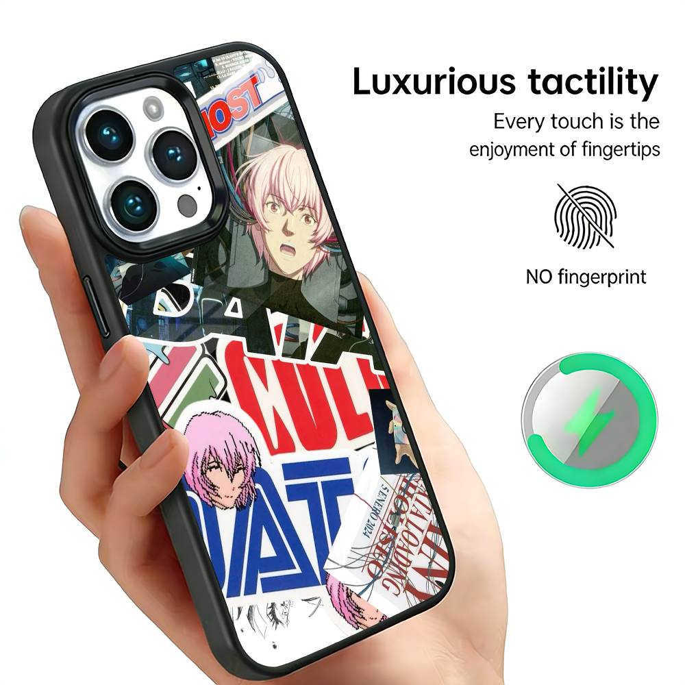 

T-Tainy DATA Singer Phone Case For IPhone17 16 15 14 13 12 11 Plus Pro Max Plus Wireless Charger Cover Funda iPhone13PRO