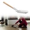 Eldstadssopa i rostfritt stål designad för borttagning av aska och rengöringsuppgifter i skorstenar, ugnar och grillplatser