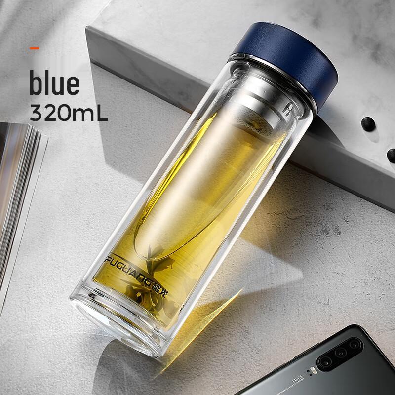 FUGUANG Zhengtai Business Double-Layer Glass Cup