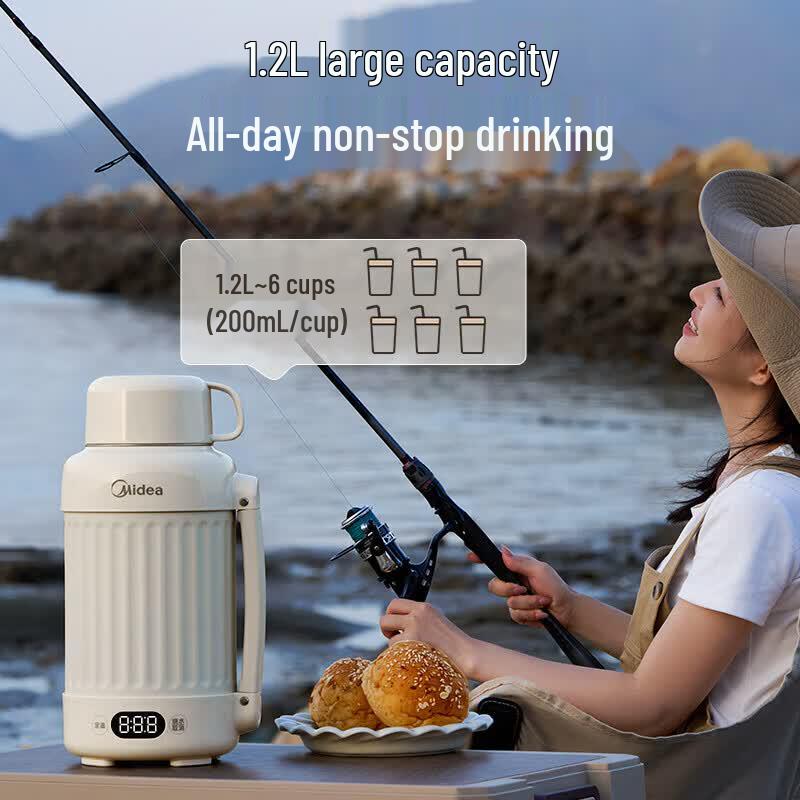 Midea Portable Electric Travel Kettle CN plug (adapter included)
