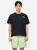 BARREL Unisex Tropical Loose Fit Mesh Short Sleeve T-Shirt Black (B5Suwss231Blk)