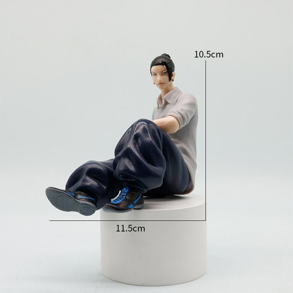 In Stock New Arrival Jujutsu Kaisen Figurines Satoru Gojo Suguru Geto Sitting Pose PVC Collectible Models Perfect Gifts for Boys