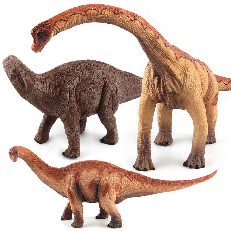 Classic Dinosaur Toy Models: Brachiosaurus, Miragaia, Apatosaurus