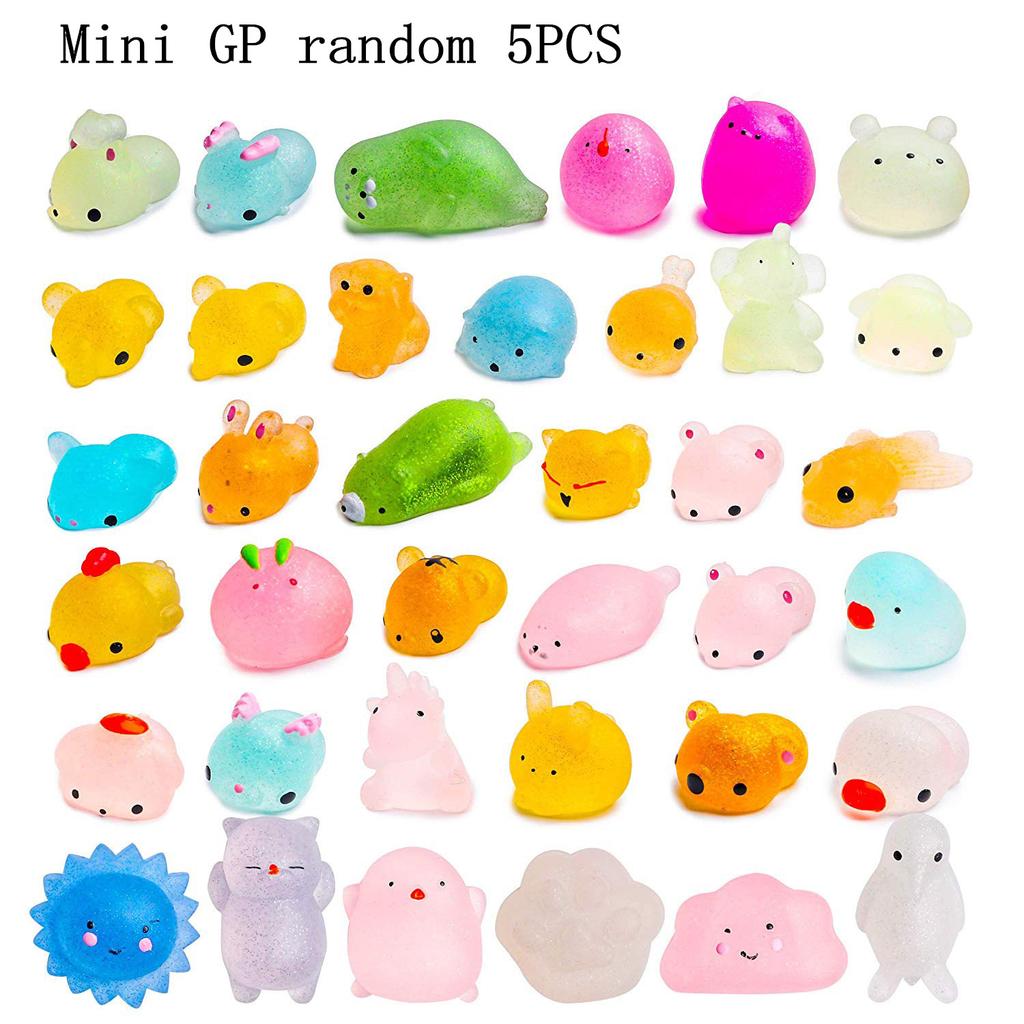 Cartoon-Tiere Stressabbau Spielzeug für Jungen Mädchen Geburtstagsparty Mitgebsel Halloween Obsttiere Füllung Karneval Kinderparty Zubehör