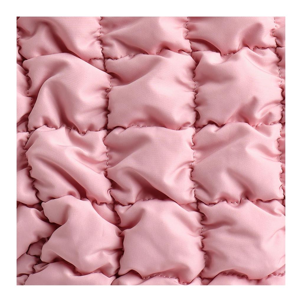 COS Quilted Checkered Cloud Bag Mini Women Shoulder Bag Pink 0973537091