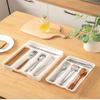 Compartments Drawer Divider Tray Rectangle Spoon Fork Separation Box Cutlery Container  Cabinet