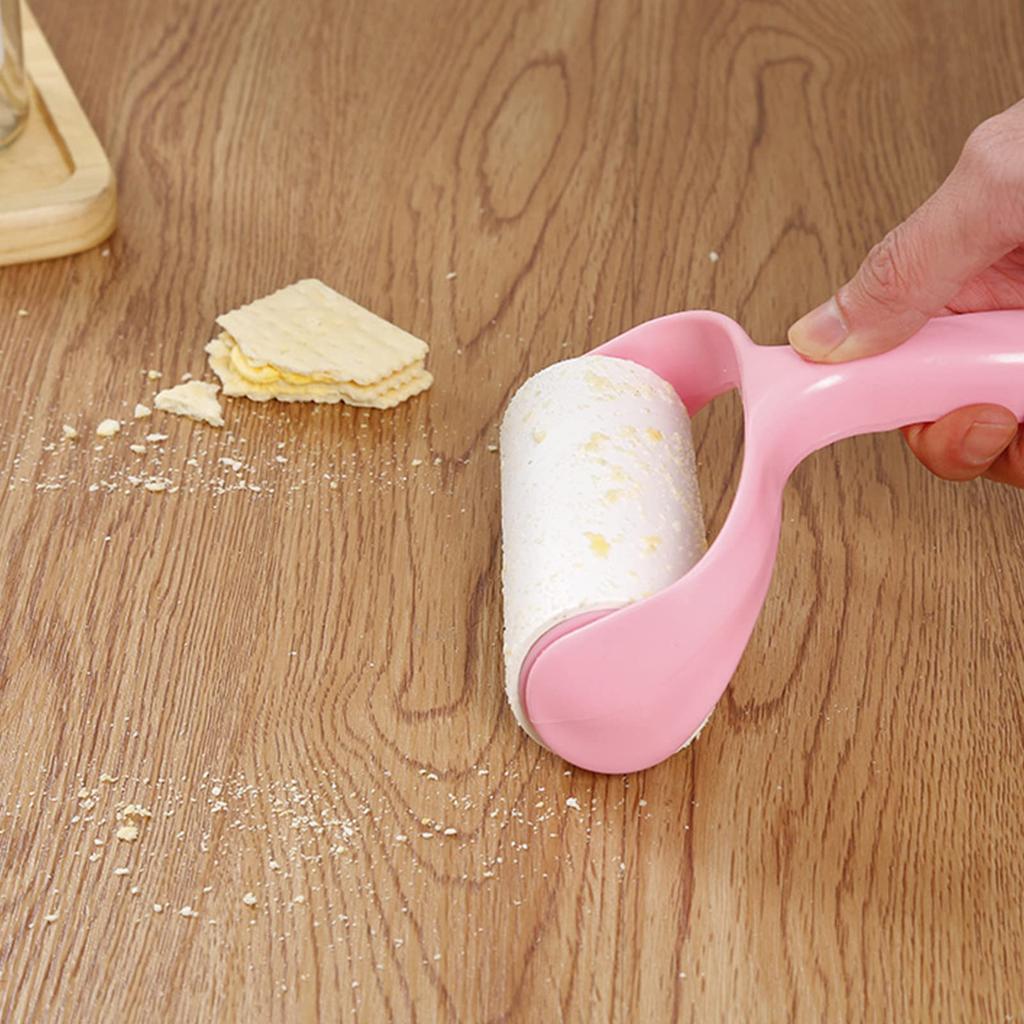 Sticky Fluff Roller Brush, Removes Pet Hair and Clothing Dust, Reusable Roller Type Hair Sticking Tool