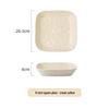 ZISIZ Cream Style Keramik Geschirrset