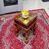Antique Design Solid Wood Coffee Table Garden and Outdoor Table Decorative Living Room