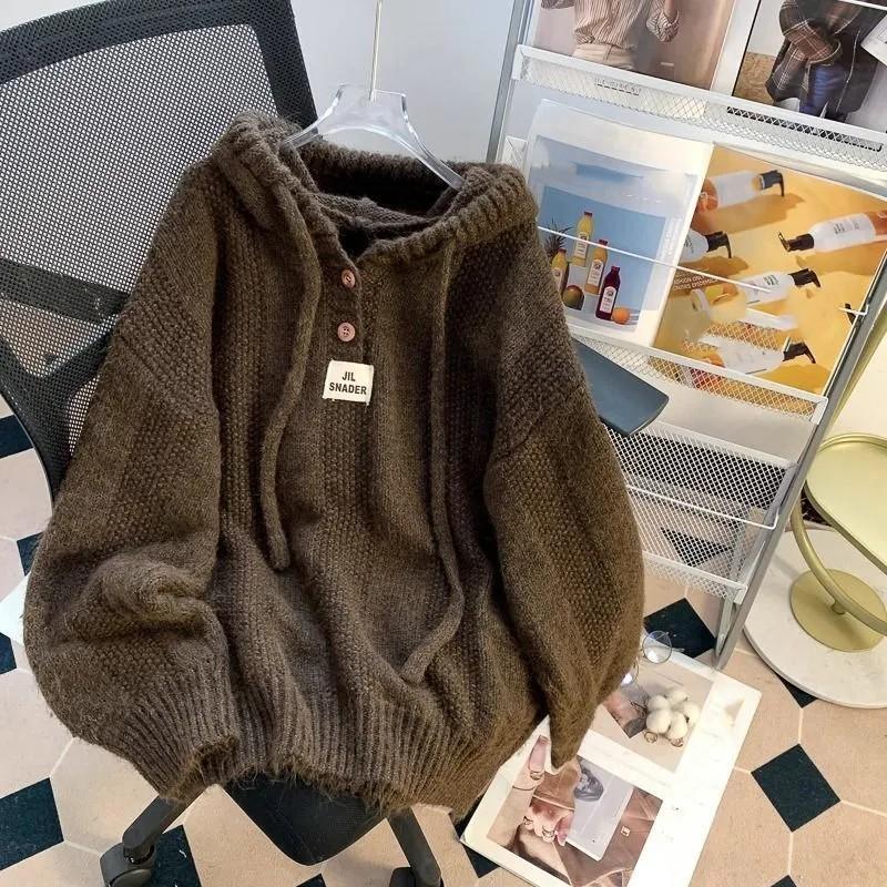 Pulover cu glugă îngroșat de toamnă și iarnă pentru femei