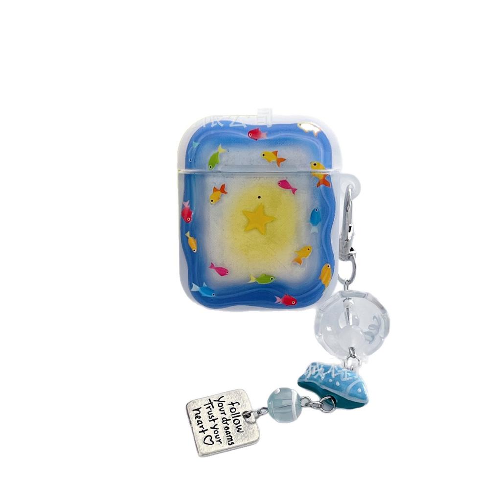 Whirlpool star color fish for AirPods 1 protective case apple 1/1 generation airpodspro1 earphone case