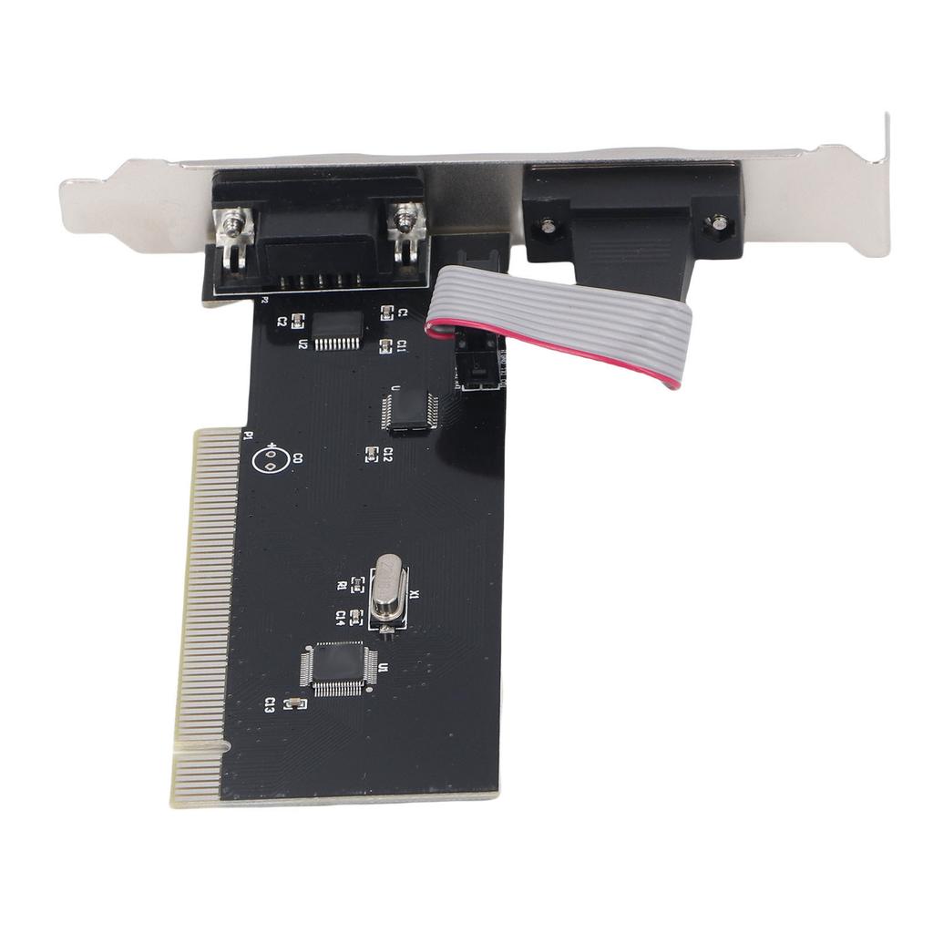 PCIe Serial Expansion Card 2 Port PCI Express 1.0 X 1 to Industrial DB9 COM RS232 Converter Adapter Controller for