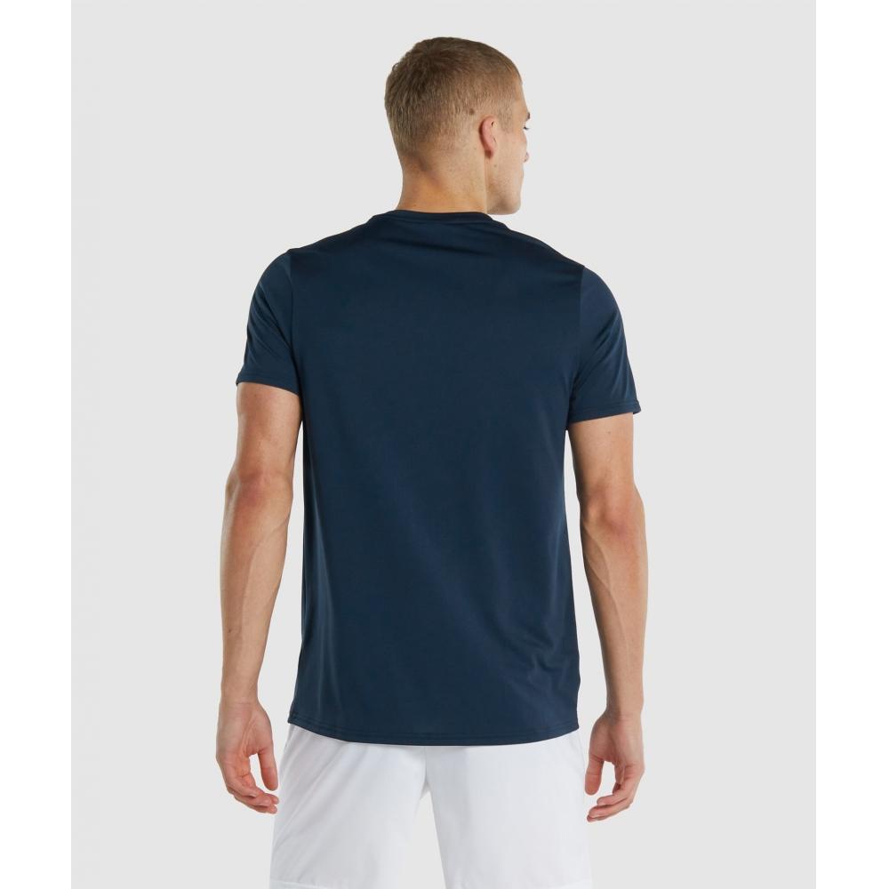 Gymshark Camiseta Arrival Regular Fit Azul marino A2a1j Ubcy