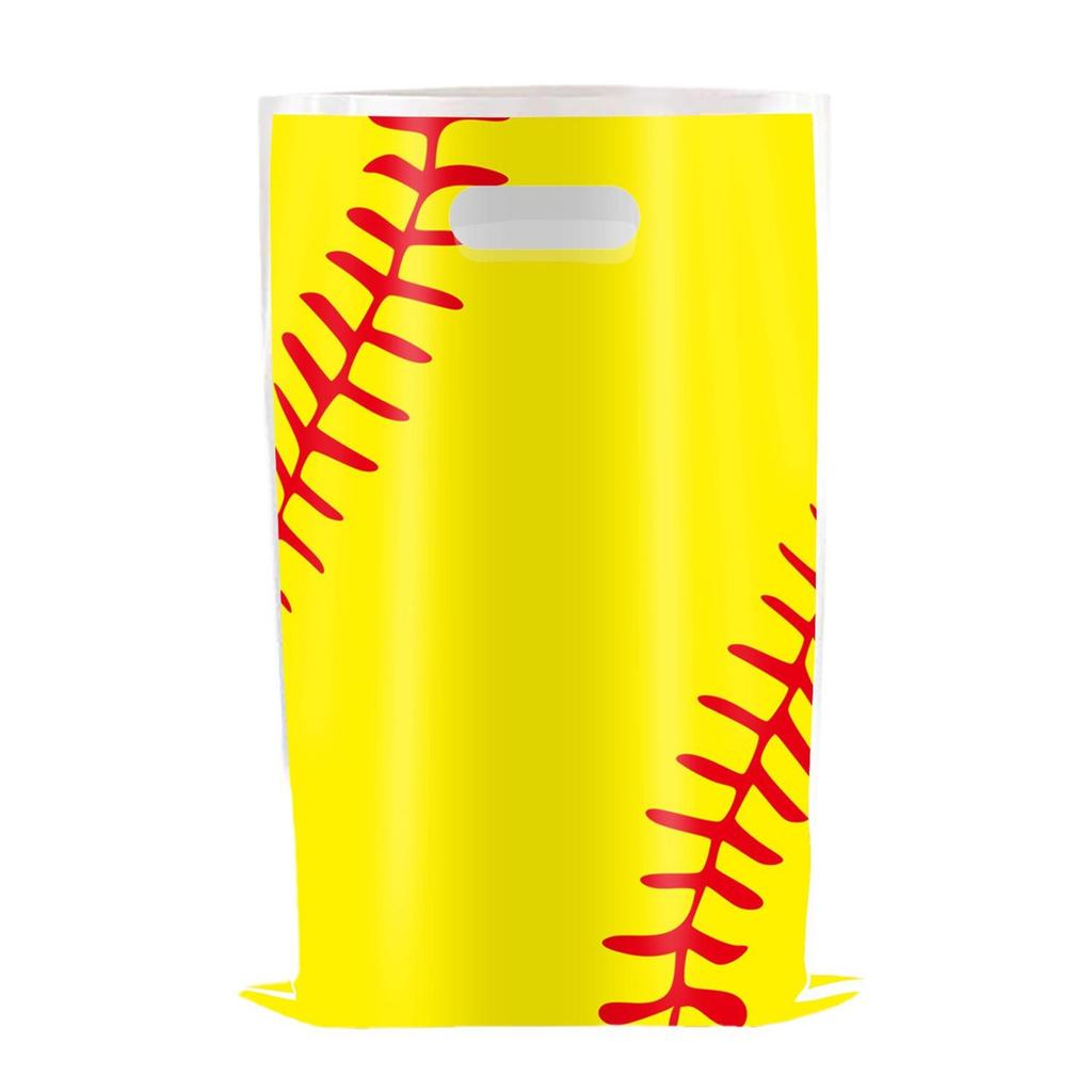 Sports Theme Candy Bags: Baseball, Basketball, Football Gift & Snack Bags for Birthday Parties