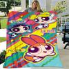 1pcPowerpuff Blanket - Soft and Comfortable, Suitable for All Seasons, Makes a Gr