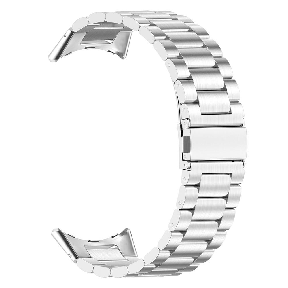 

For Google Pixel Watch 3 41mm/Watch 2/Pixel Watch Stainless Steel Watch Strap Integrate Replacement Watch Band Silver
