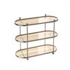 Bathroom Counter Organizer Shelf Cosmetic Storage for Bedroom 3 Layer