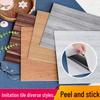 Self-Adhesive Imitation Marble Waterproof Wall Sticker for Skirting, Bathroom, and Restaurant Decoration.
